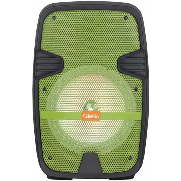 Беспроводная колонка Bseng MSA-801 (черный/зеленый)