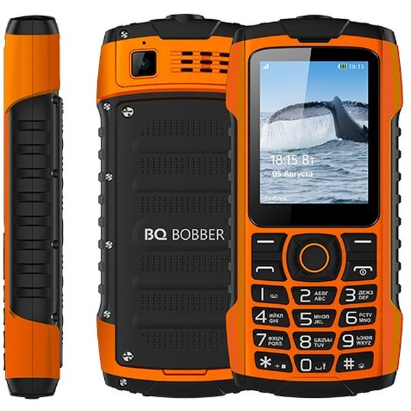 Мобильный телефон BQ-Mobile BQ-2439 Bobber (оранжевый)