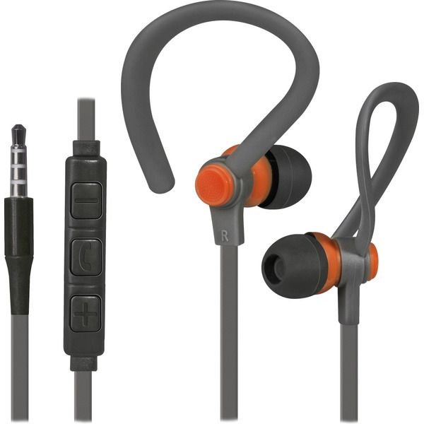 Наушники Defender OutFit W760 (серый/оранжевый)
