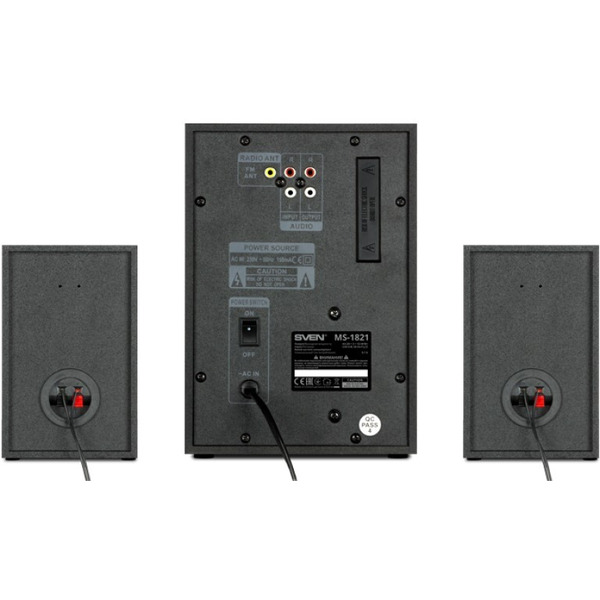 Акустическая система SVEN MS-1821 черный