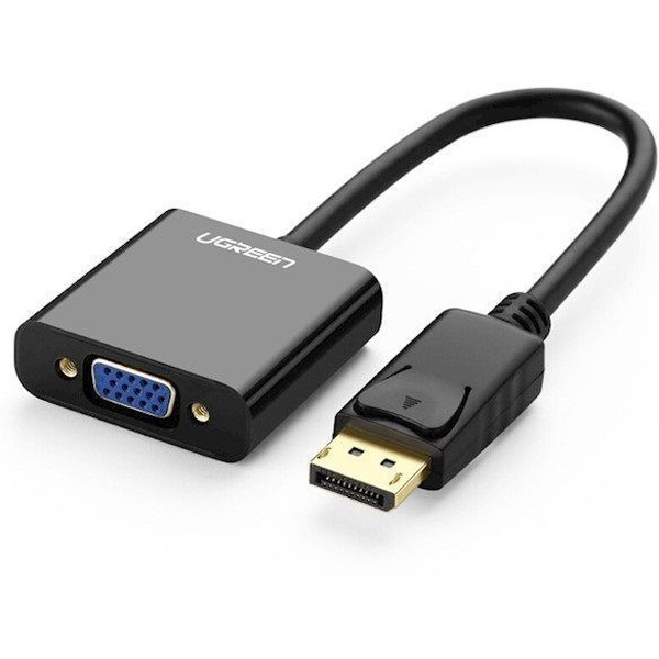 Конвертер Ugreen DP109-20415 DisplayPort (M) to VGA (F)
