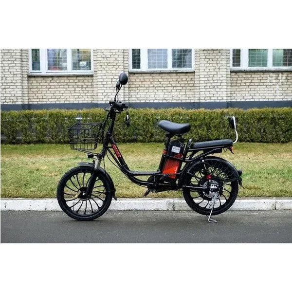 Электровелосипед AVM E-ALFA 20 Pro (черный)