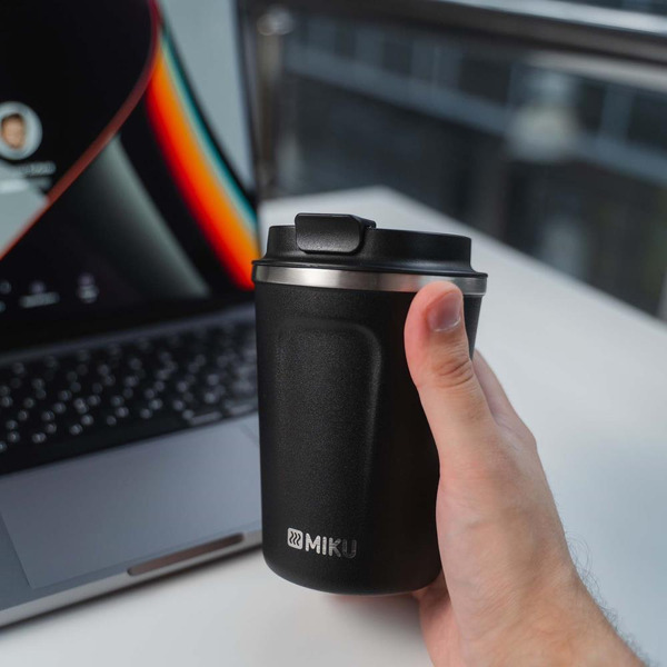 Термокружка MIKU TH-MG-380B (черный)