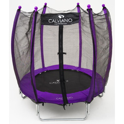 Батут Calviano 140 см - 4.5ft OUTSIDE master purple