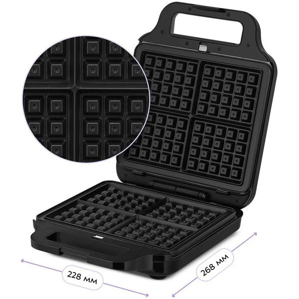 Вафельница "3 в 1" Kitfort КТ-5603