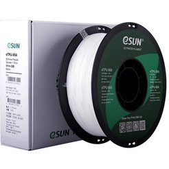 Пластиковая нить ESUN eTPU-95A 1.75 мм 1000 г (белый)