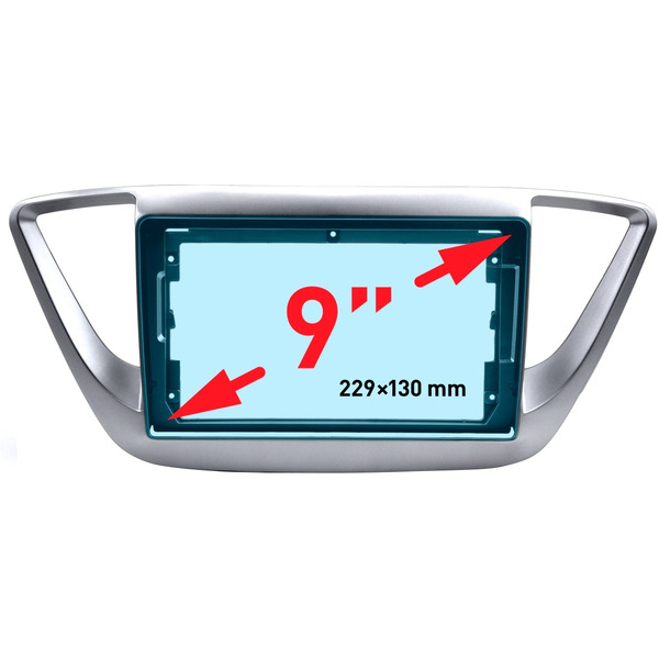 Рамка Incar RHY-FC324 (XTA HYUNDAI Solaris 2018+)