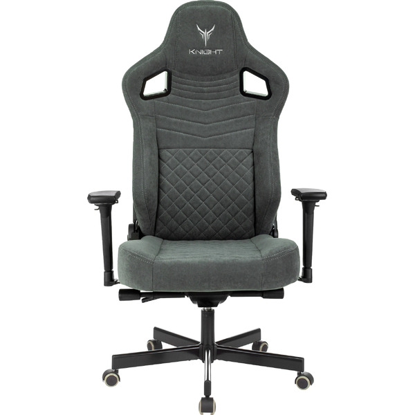Кресло игровое Бюрократ Knight Hunter (серый Alfa 44)