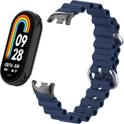 Ремешок Bingo Ocean для XIAOMI Mi Band 8 Синий