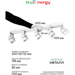 Светильник под лампу TRUENERGY FOCUS 21467