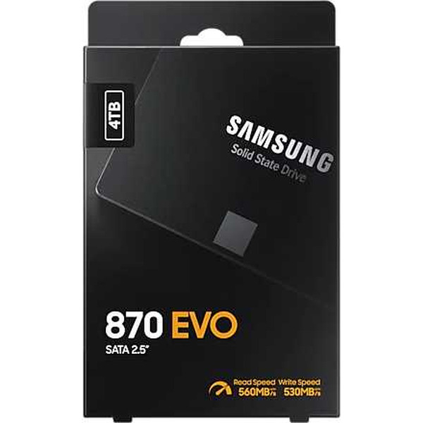 SSD Samsung 870 Evo 4TB MZ-77E4T0BW
