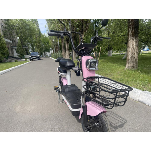 Электровелосипед AVM Delta Lite (розовый)