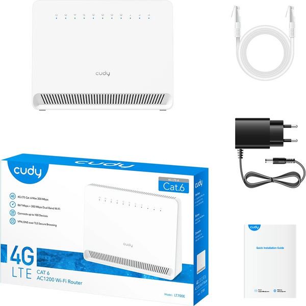 4G Wi-Fi роутер Cudy LT700E