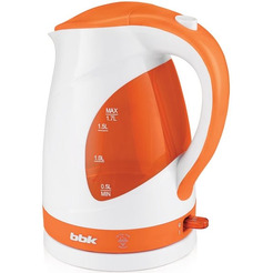 Электрочайник BBK EK1700P белый/оранжевый