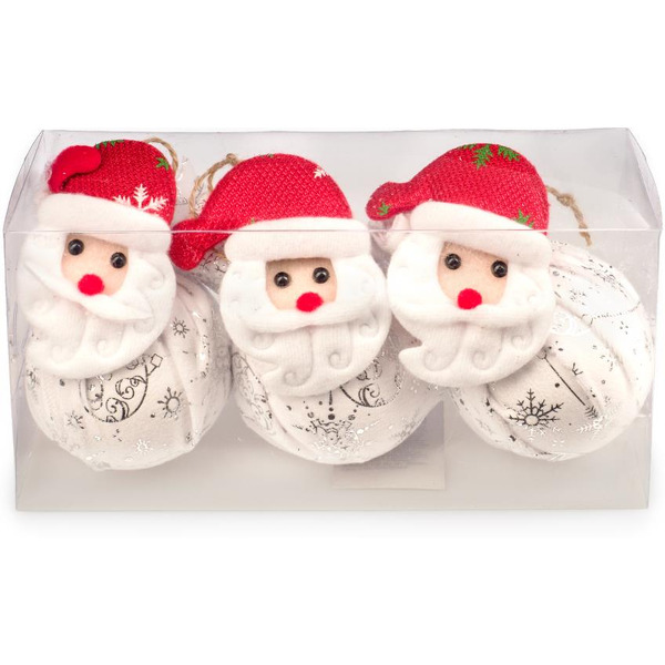 Набор новогодних шаров Ausini HE20248-75