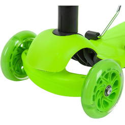 Самокат детский Novatrack Disco-kids Saddle 120S.DISCOKIDS.GN9 (зеленый)