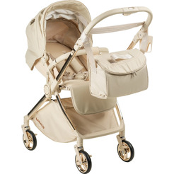 Детская прогулочная коляска Labalu Dream D9 (бежевый)