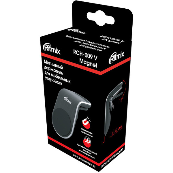 Автомобильный держатель Ritmix RCH-009 V Magnet