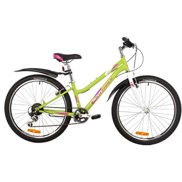 Велосипед Novatrack Jenny 24SHV.JENNY.12GN23 (салатовый)