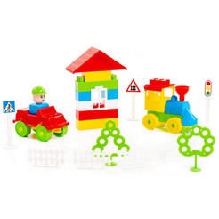 Конструктор Полесье 36094 Строитель