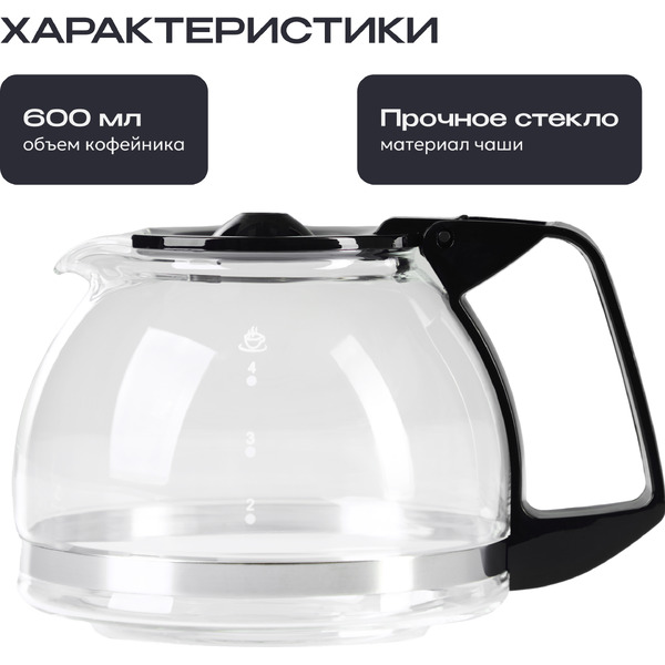 Кувшин RAGEX R-402-1 для кофеварки R402