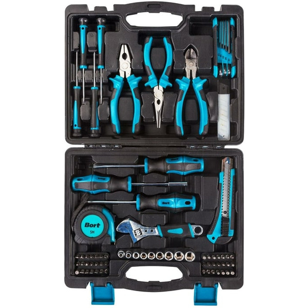 Универсальный набор инструментов Bort BTK-82 (82 предмета)