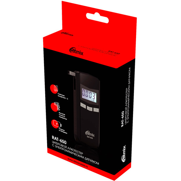 Алкотестер Ritmix RAT-650