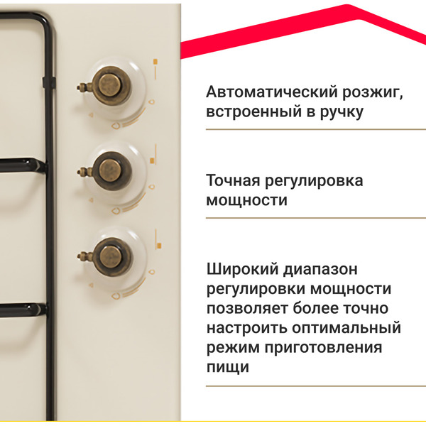Варочная панель Simfer H45V35O517