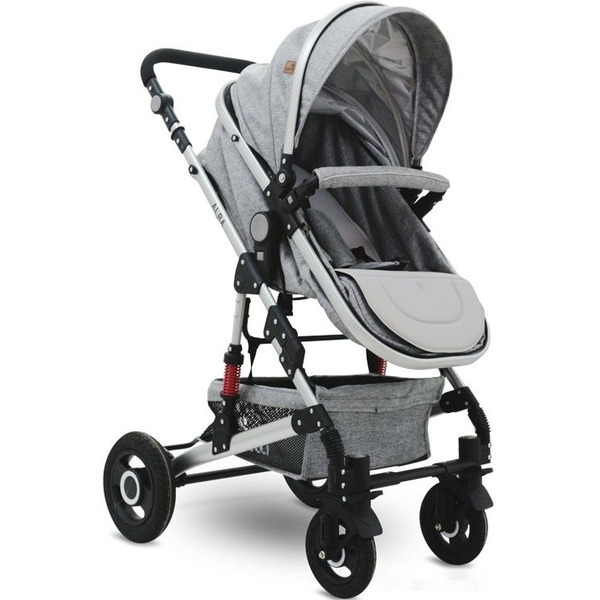Детская коляска LORELLI Alba 2в1 (светло-серый)