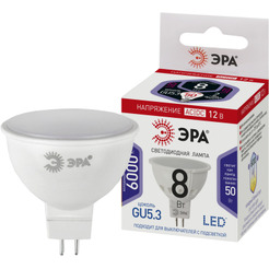 Лампочка ЭРА STD LED MR16-8W-12V-860-GU5.3