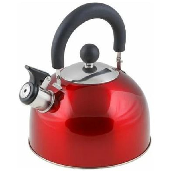 Чайник со свистком Perfecto Linea Holiday 52-121515 (красный металлик)