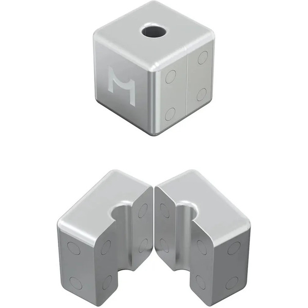 Держатель для кабеля Magssory Dice Trio Silver (ACM003s)