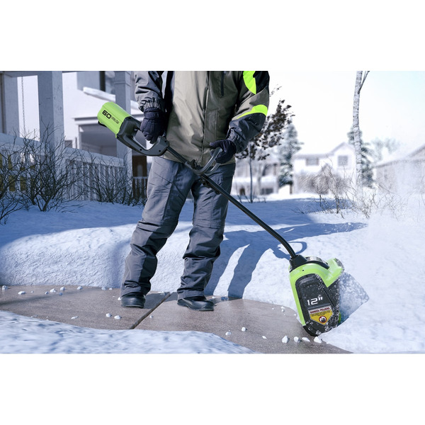 Снегоуборщик Greenworks GD60SSK4 (с 1-м АКБ 4Ач)