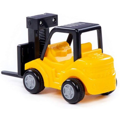 Вилочный погрузчик Полесье Мини инерционный 65589