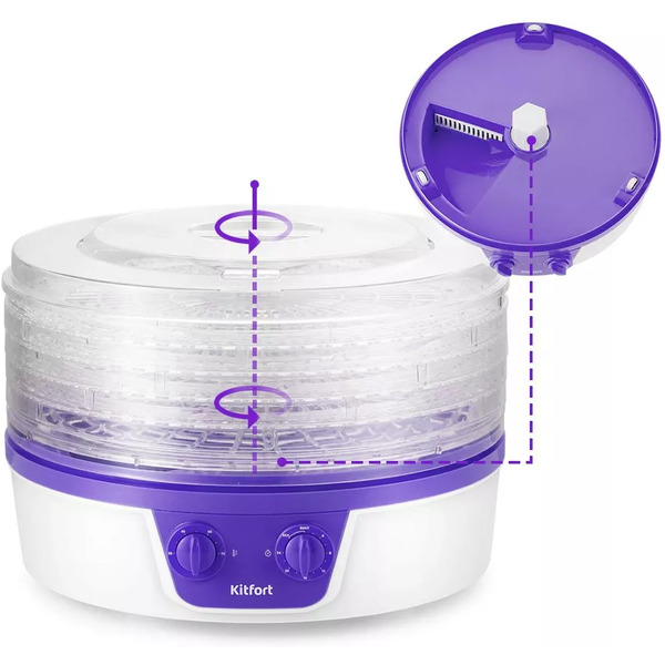 Сушилка для овощей и фруктов Kitfort KT-1935-1