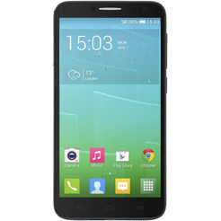Смартфон ALCATEL 6037K One Touch черный/шоколад (Idol 2)