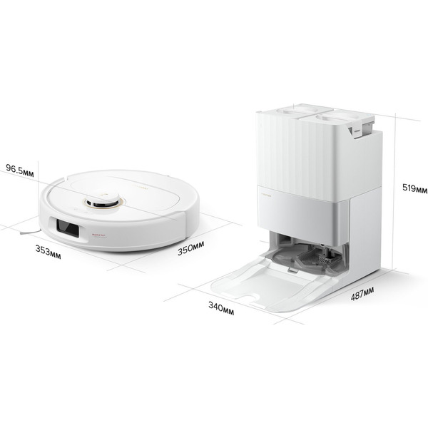 Робот-пылесос Roborock Qrevo C Pro QRRCP02-02 (RRW0PEP) белый