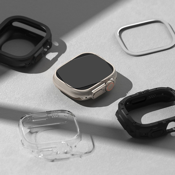 Защитное стекло RINGKE ID FC GLASS для APPLE WATCH ULTRA 1 / 2 (49 MM) CLEAR (4шт)