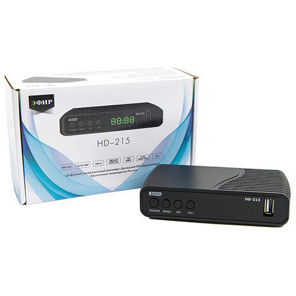 Ресивер DVB-T2 Сигнал Эфир HD-215