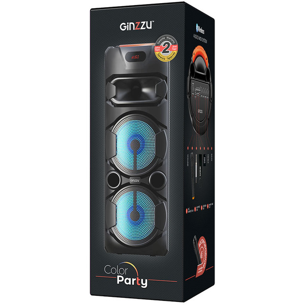 Колонка для вечеринок Ginzzu GM-237