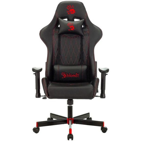 Кресло игровое A4TECH BLOODY GC-800 (черный ромбик эко.кожа)