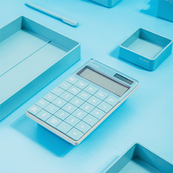 Калькулятор Deli ENS041blue