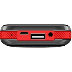 Кнопочный телефон BQ-Mobile BQ-2842 Disco Boom (красный)