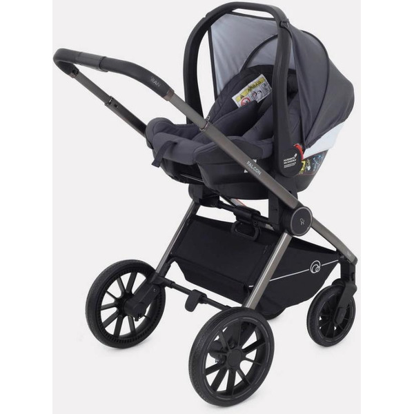 Детская универсальная коляска Rant Falcon 3 в 1 / RA098 (Graphite)