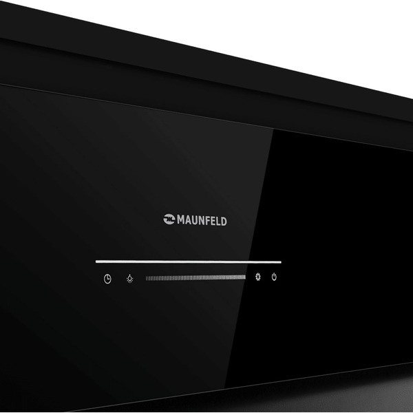 Кухонная вытяжка MAUNFELD Nebula 85 Glass Black