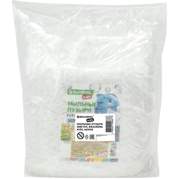 Мыльные пузыри BRAUBERG 665456, 3 л