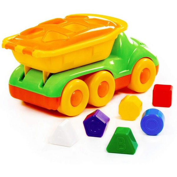 Сортер Полесье Самосвал логический Дружок 48363