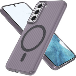 Задняя накладка CASE Translucent Strip Samsung Galaxy S22, черный