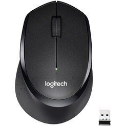 Мышь LOGITECH M330 Silent Plus (910-004909) черный
