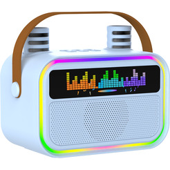 Колонка-караоке с двумя микрофонами Maxtop KK04B